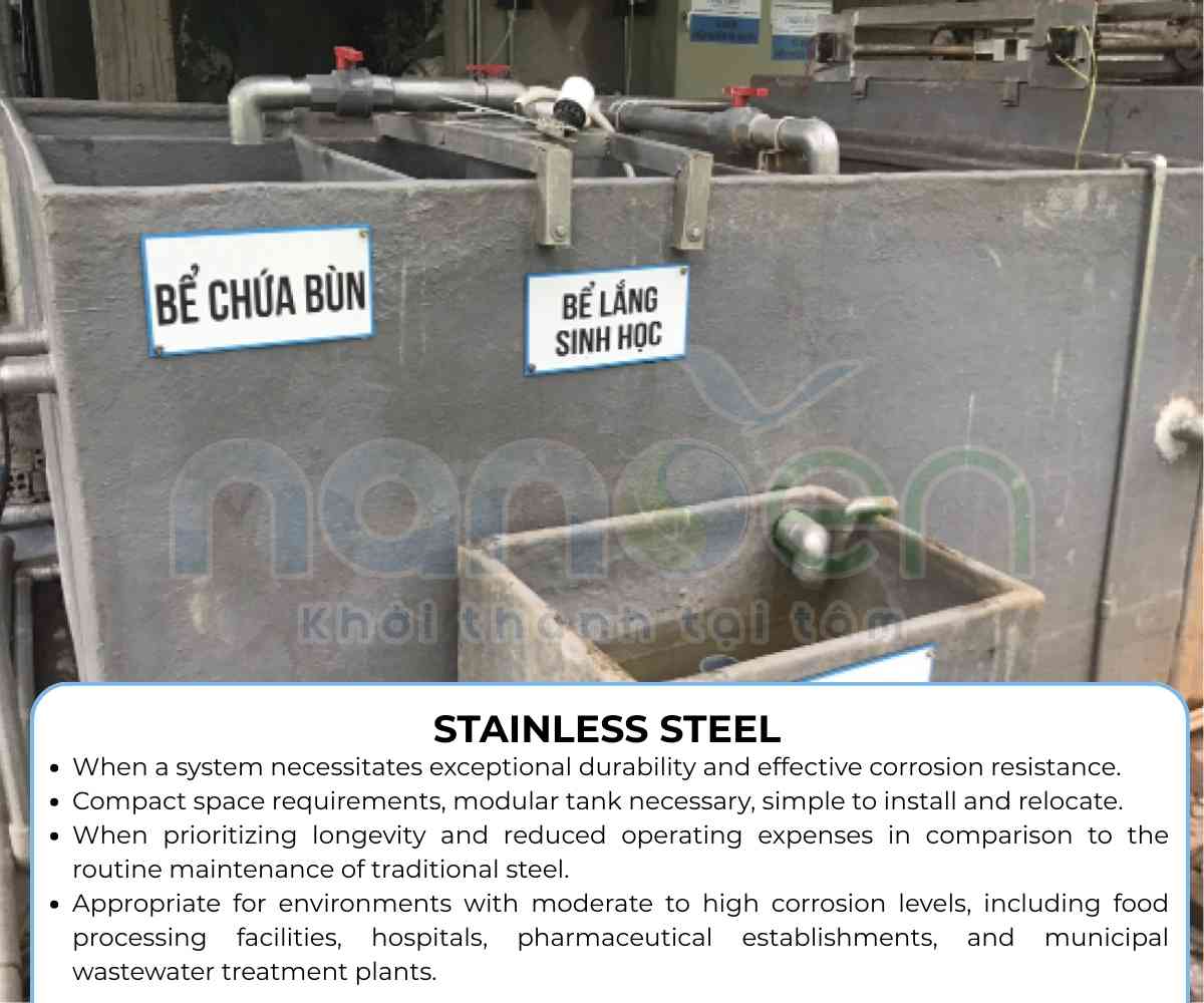 Stainless Steel (SS 304, 316, etc.)