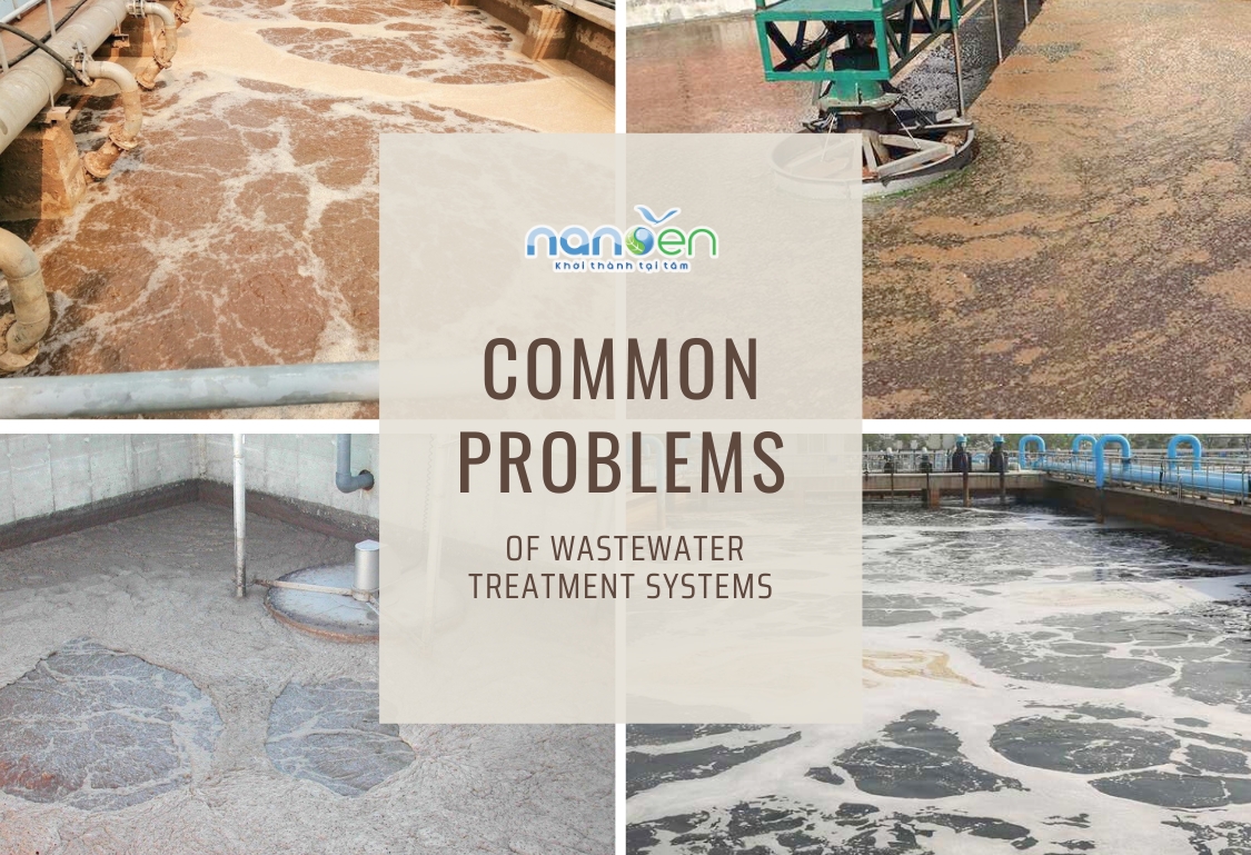Common problems of wastewater treatment systems
