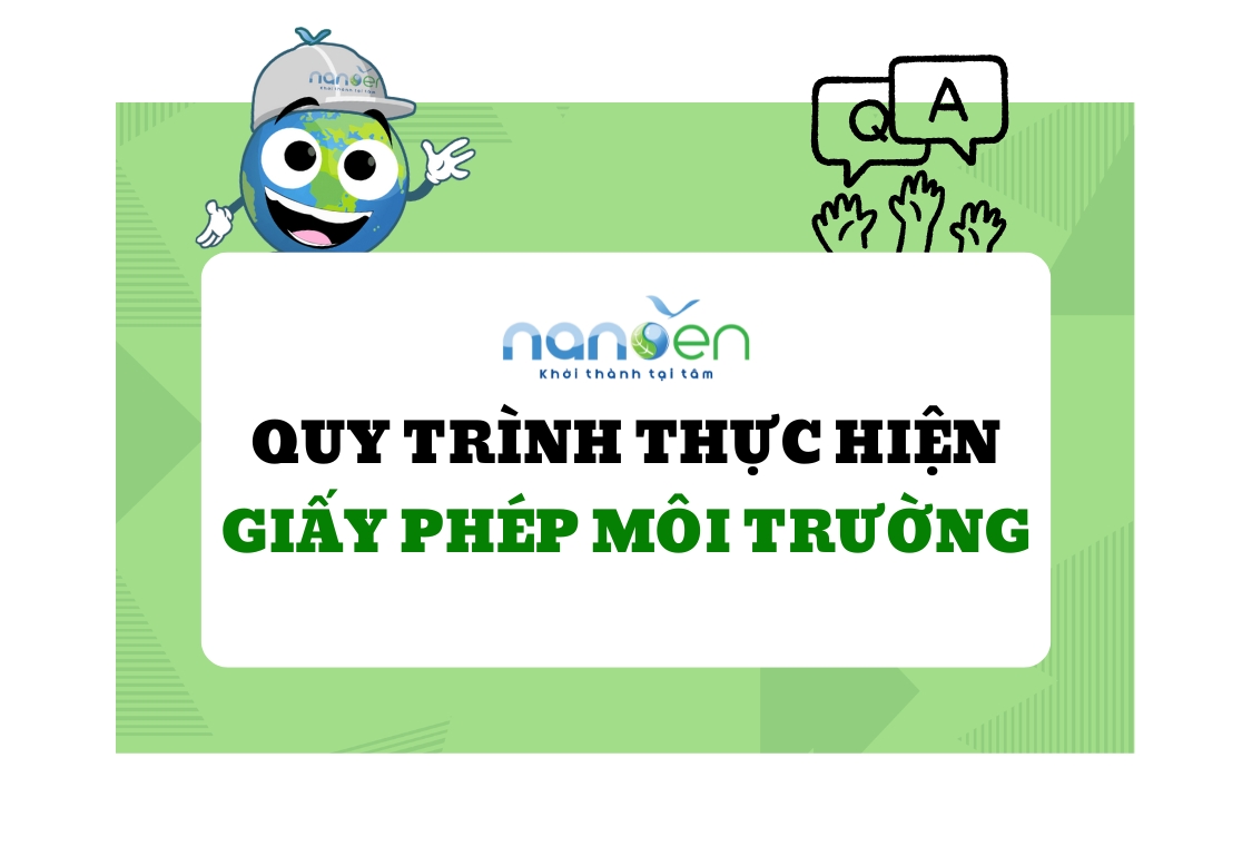 Quy trình thực hiện giấy phép môi trường