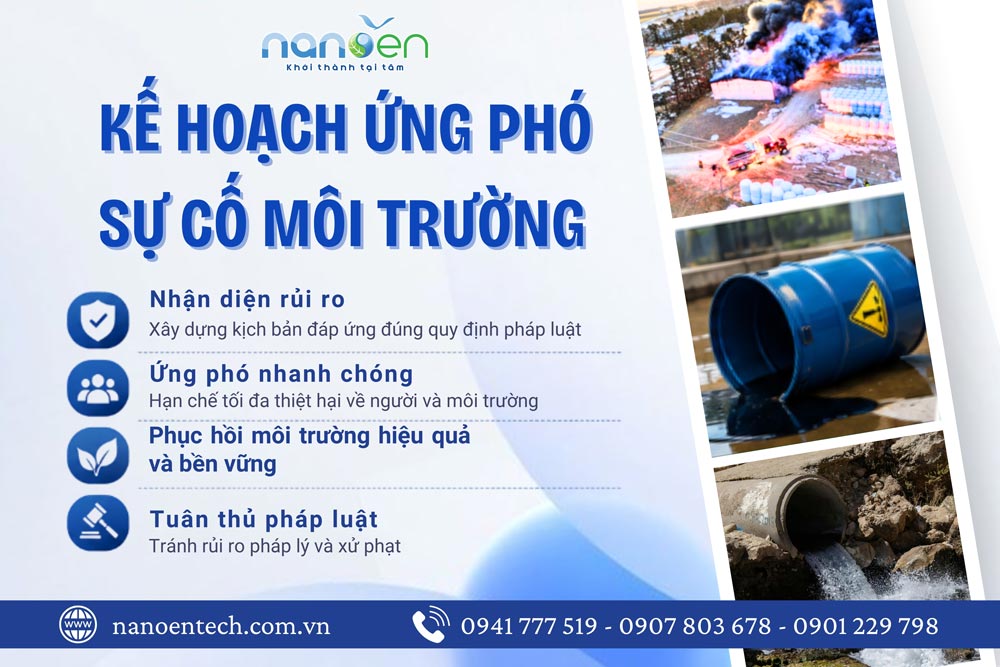 Kế hoạch ứng phó sự cố môi trường dành cho cấp doanh nghiệp