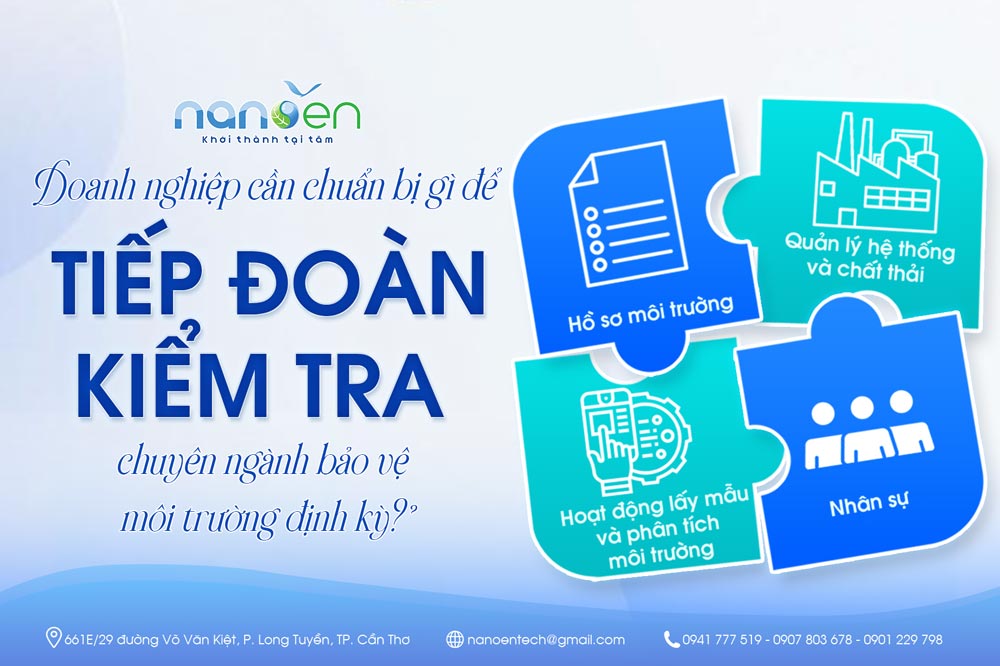 Tổng hợp các nội dung doanh nghiệp cần chuẩn bị khi tiếp đoàn kiểm tra môi trường