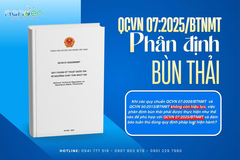 Doanh Nghiệp Cần Thực Hiện Phân Định Bùn Thải Như Thế Nào Theo QCVN 07:2025/BTNMT?