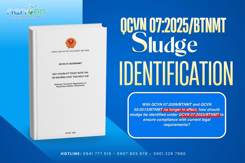 How Should Enterprises Carry Out Sludge Identification in Accordance with QCVN 07:2025/BTNMT?