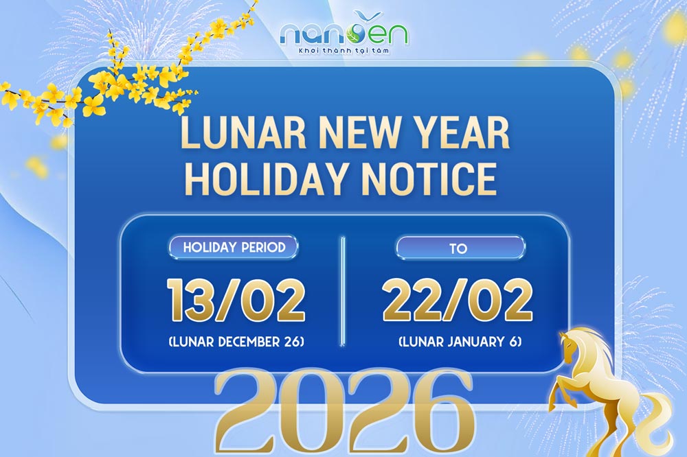 On the occasion of the Bính Ngọ Lunar New Year, Nanoen would like to extend our sincere gratitude to our Valued Customers and Partners for your continued trust and companionship throughout the past year.