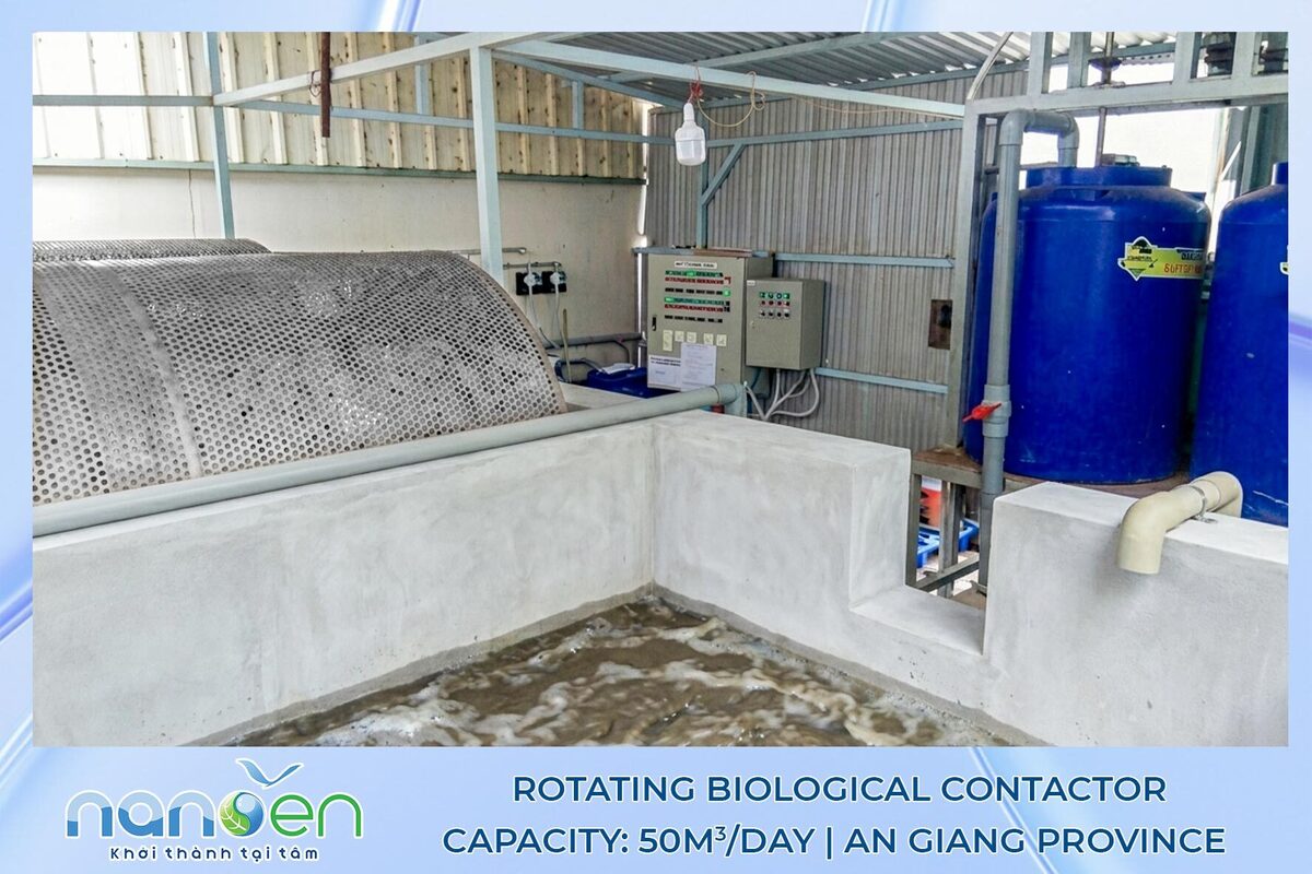 Treatment of fruit processing wastewater by rotating biological contactor in An Giang Province